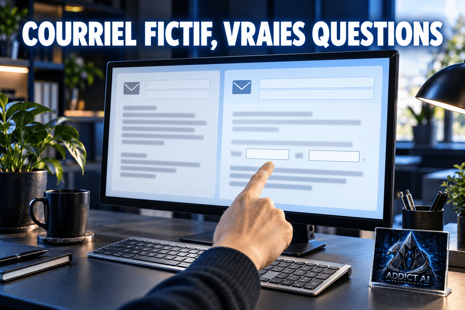 Exercice IA : commencer par un courriel fictif