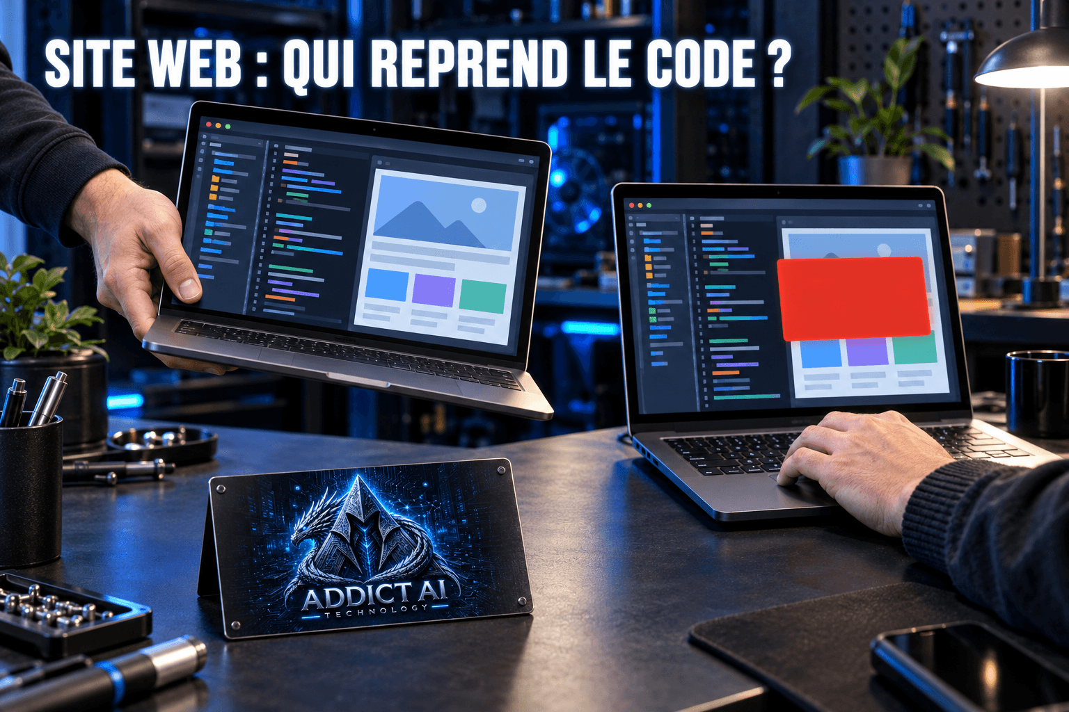 Choisir une stack web pour que le code puisse être repris