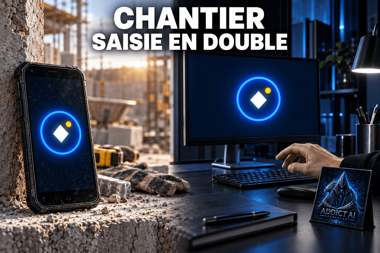 Saisie sur le terrain, ressaisie au bureau : que révèle la double saisie ?